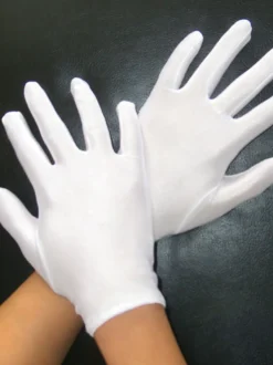 Accessoire pour femme en nylon unicolore sans ornement. élastique