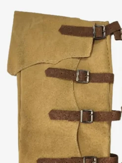 Accessoires De Bottes De Pirate Steampunk Rivet Genouillères Rétro Pour Homme