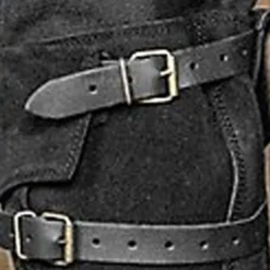 Accessoires De Bottes De Pirate Steampunk Rivet Genouillères Rétro Pour Homme