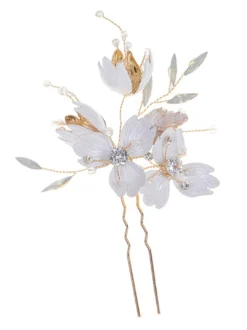 Accessoires de cheveux de mariage pour la mariée