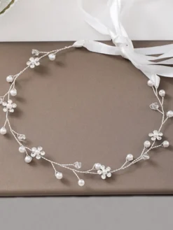 Accessoires de cheveux de mariée en métal