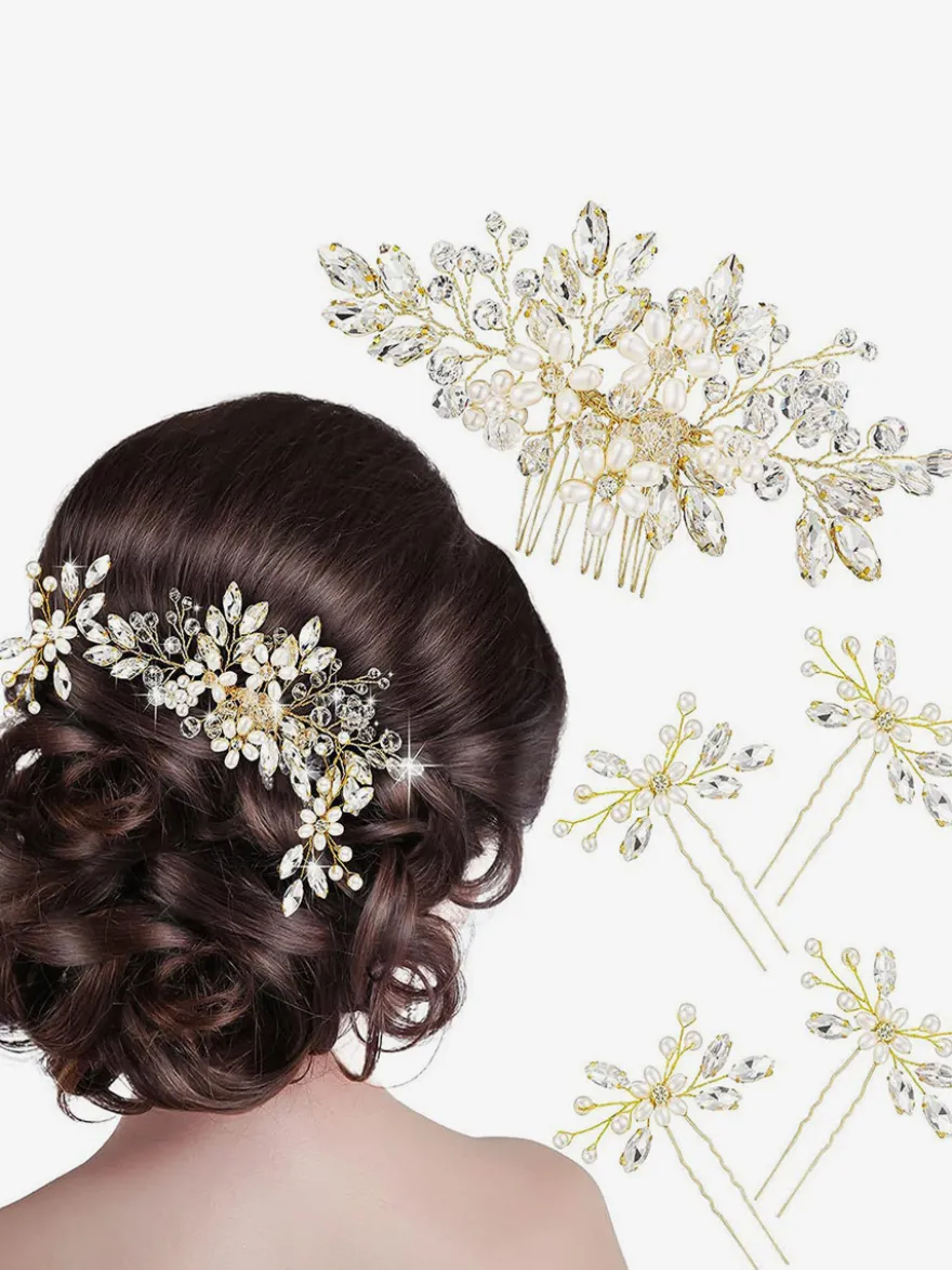 Accessoires de cheveux de mariée de mariage