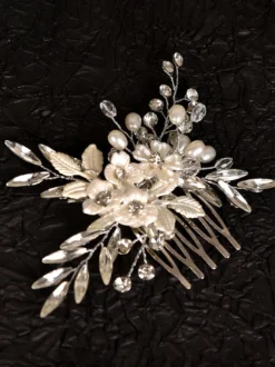 Accessoires de coiffure de mariée en métal