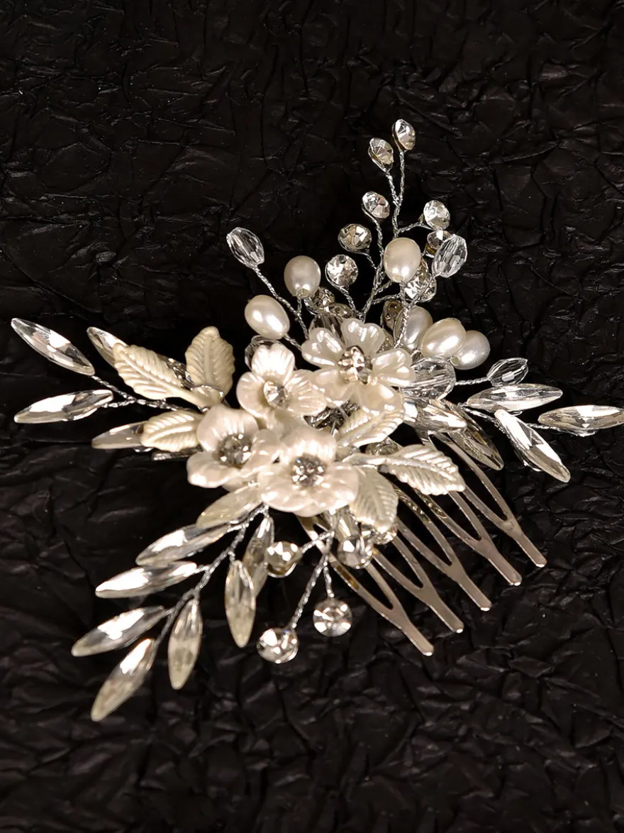 Accessoires de coiffure de mariée en métal