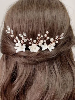 Accessoires de coiffure de mariage pour la mariée