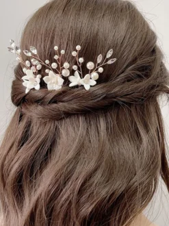 Accessoires de coiffure de mariage pour la mariée
