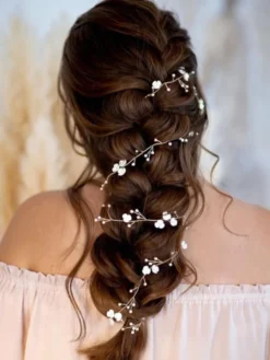 Accessoires de coiffure de mariage en métal