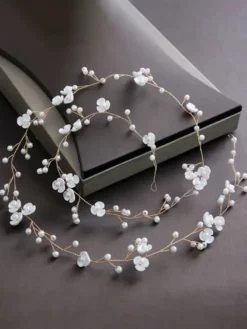 Accessoires de coiffure de mariage en métal