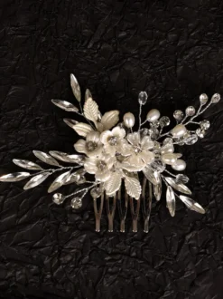 Accessoires de coiffure en métal pour la mariée