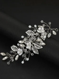 Accessoires de coiffure en métal pour la mariée