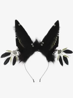 Accessoires Gothiques Lolita Chaînes Noires Coiffes Divers