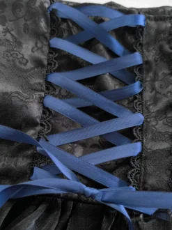 Accessoires Lolita Gothique Dentelle Noire Jacquard Divers