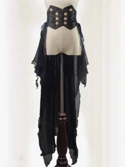 Accessoires Lolita Gothique Dentelle Noire Jacquard Divers