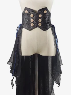 Accessoires Lolita Gothique Dentelle Noire Jacquard Divers