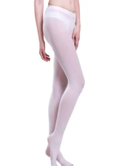 Ballerine blanche velours Ballet collants pour femmes Déguisements Halloween