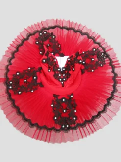 Ballet Robe Blanche Costume Enfants Dentelle Plissé De Formation Tutu Danse Robes Déguisements Halloween