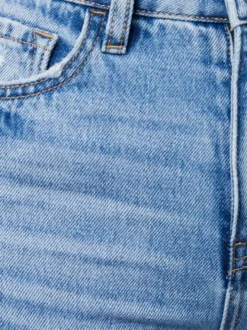 Bas de jeans sexy et décontractés à franges et taille haute en denim