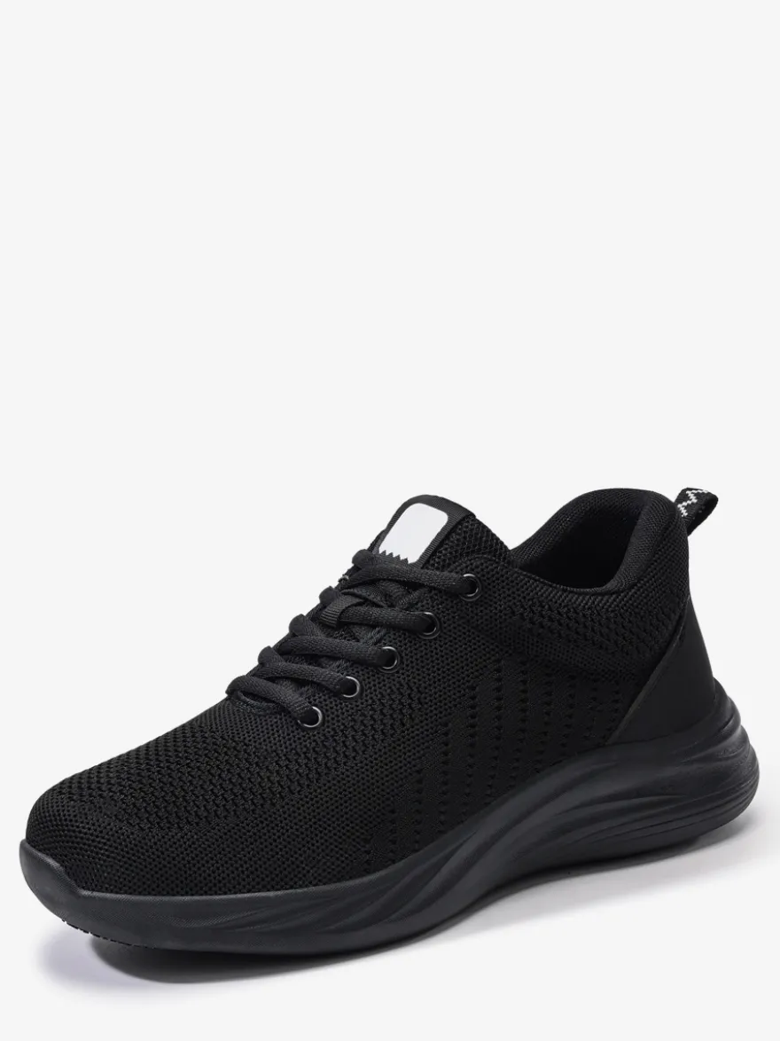 Baskets en maille pour hommes chaussures de marche antidérapantes à semelle épaisse chaussures de randonnée légères et respirantes