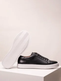 Baskets à lacets et bout rond pour homme chaussures de randonnée plates