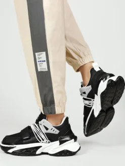 Baskets respirantes à plateforme pour homme chaussures de course à lacets décontractées et épaisses