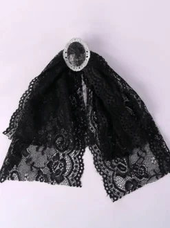 Blanc Vintage Haut Rétro Dentelle Volants Imprimé Fleuri Manches Longues Chemise Rétro Costumes Pour Homme