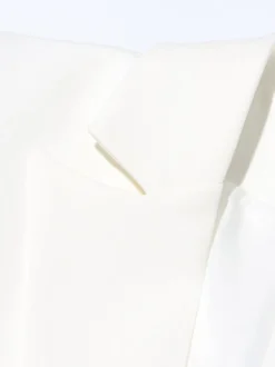 Blazer pour femme col en V manches longues découpées vêtement d'extérieur