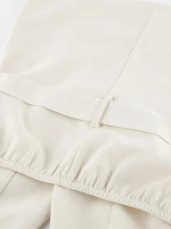 Blouse pour femme en coton et lin kaki dos nu laçage décontracté sans manches