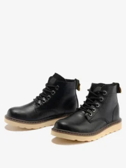 Bottes de travail pour hommes en cuir de vachette bottines courtes classiques jaunes