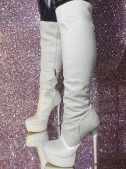 Bottes sexy à talons aiguilles chaussures femmes