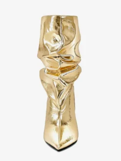 Bottines pour femmes à bout pointu et talon compensé