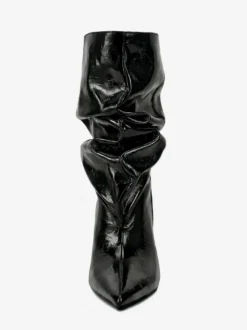 Bottines pour femmes à bout pointu et talon compensé