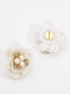 Boucles d'oreilles Camellia Pearl pour femme 2026
