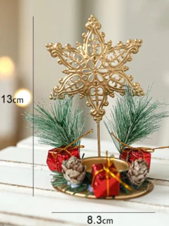 Bougeoir Arbre Accessoires Sabin de Noël Décoration Noël