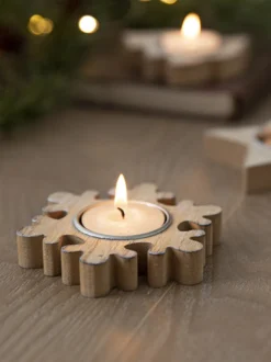 Bougeoir Arbre Accessoires Sabin de Noël Décoration Noël