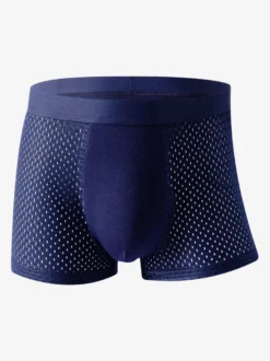 Boxer pour homme pantalon court sous-vêtement confortable noir