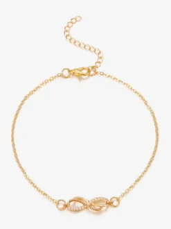 Bracelet de Cheville Strass Quotidien Simple Adulte Femme Bijoux