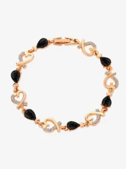 Bracelet en cristal en forme de cœur pour femme 2026