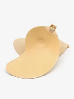 Cache-tétons de lingerie robe de bal sans bretelles boutons couleur chair fermeture avant invisibles rehausseur de mamelons