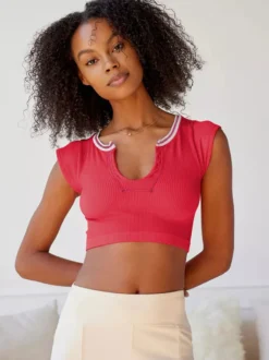 Camisole gris clair à col en U pour femmes sexy Camis