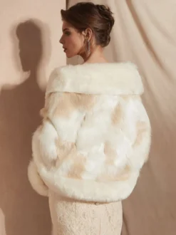 Cape manteau poncho femme boléro de mariage