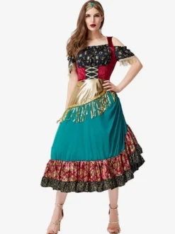 Carnaval Costumes Gitane Flamenco Danse
