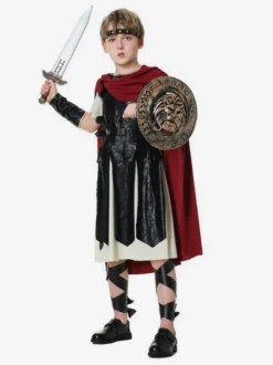 Carnaval Costumes Halloween Guerrier Romain Ancien Set Costumes de Fête
