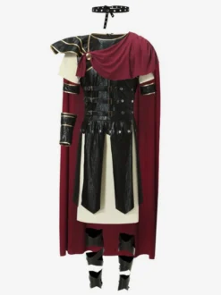 Carnaval Costumes Halloween Guerrier Romain Ancien Set Costumes de Fête