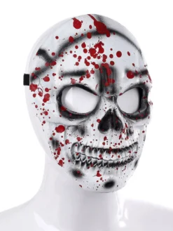 Carnaval Masque Effrayant Halloween Pour Les Accessoires De Costumes De Mascarade En Plastique Pour Enfants