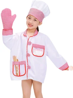 Carnival Baker Kids Cosplay Polyester Set Kids Cosplay Costumes Déguisements Halloween