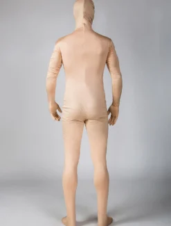 Catsuit Beige Déguisements Halloween Lycra Spandex Unisexe Zentai Costume