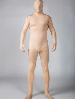 Catsuit Beige Déguisements Halloween Lycra Spandex Unisexe Zentai Costume