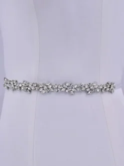 Ceinture de perles pour robe de mariée