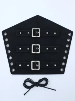 Ceinture noire Steampunk Accessoire de costume Vêtements vintage