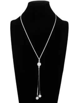 Chaîne de poitrine en métal bijou chic et décontracté pour femme idéal au quotidien.